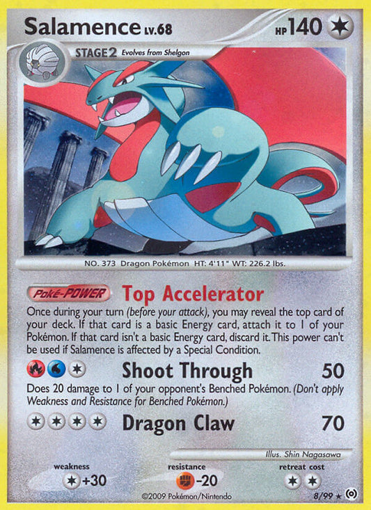 Salamence 8/99 Holo Rare - MissingNo.