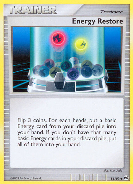 Energy Restore 86/99 Reverse Uncommon - MissingNo.