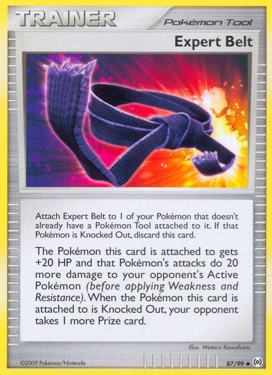 Expert Belt 87/99 Crosshatch Holo Pokémon League Hurdle Dash Season (November 2010) - MissingNo.