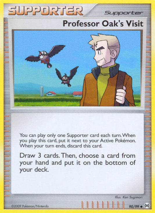 Professor Oak's Visit 90/99 Reverse Uncommon - MissingNo.