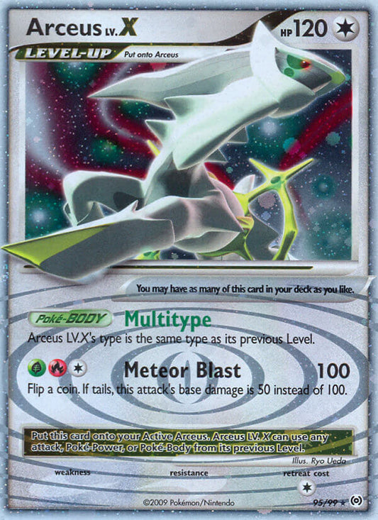 Arceus LV.X 95/99 Holo Rare LV.X - MissingNo.