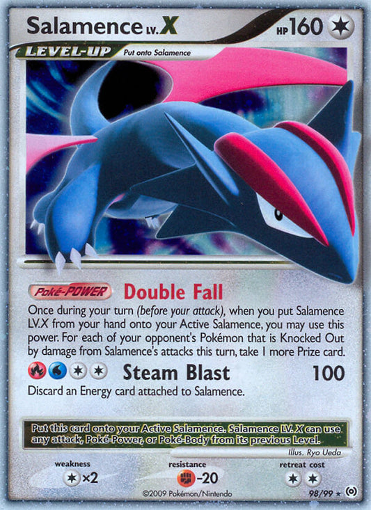 Salamence LV.X 98/99 Holo Rare LV.X - MissingNo.