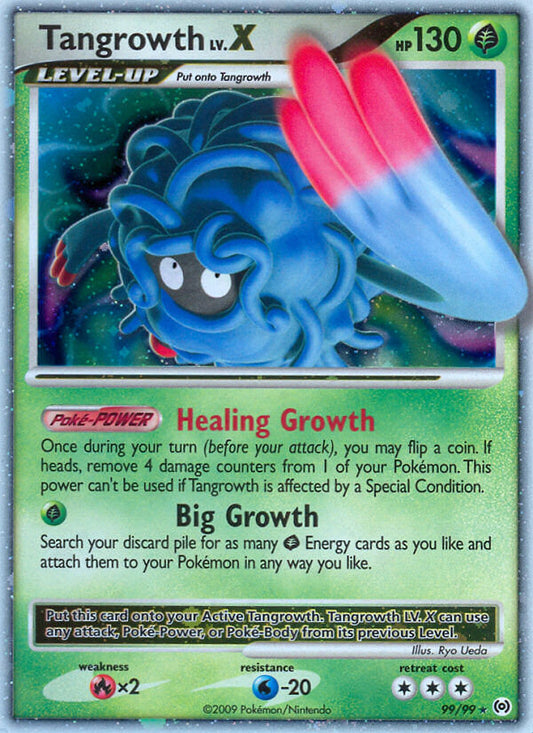 Tangrowth LV.X 99/99 Holo Rare LV.X - MissingNo.
