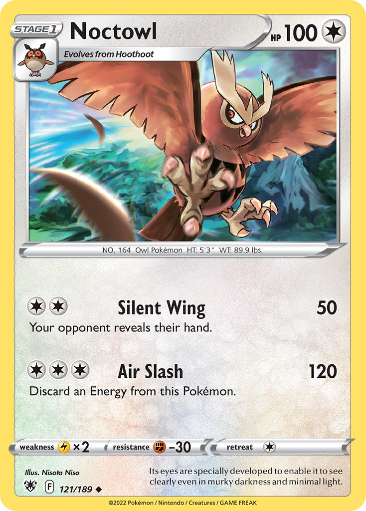 Noctowl 121/189 Reverse Uncommon
