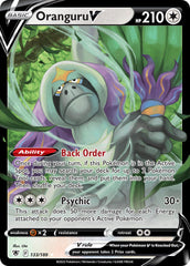 Oranguru V 133/189 Holo Rare V