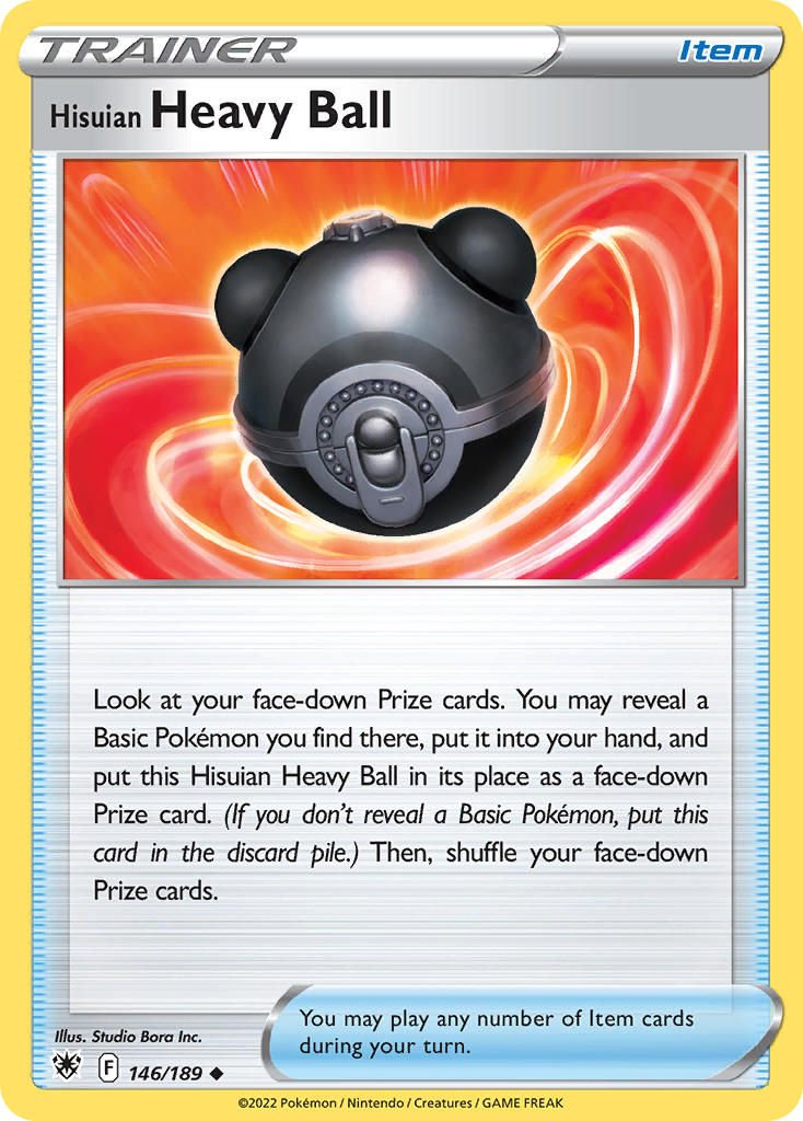 Hisuian Heavy Ball 146/189 Reverse Uncommon