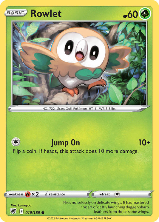 Rowlet 19/189 Common