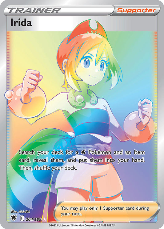 Irida 204/189 Rainbow Secret Rare