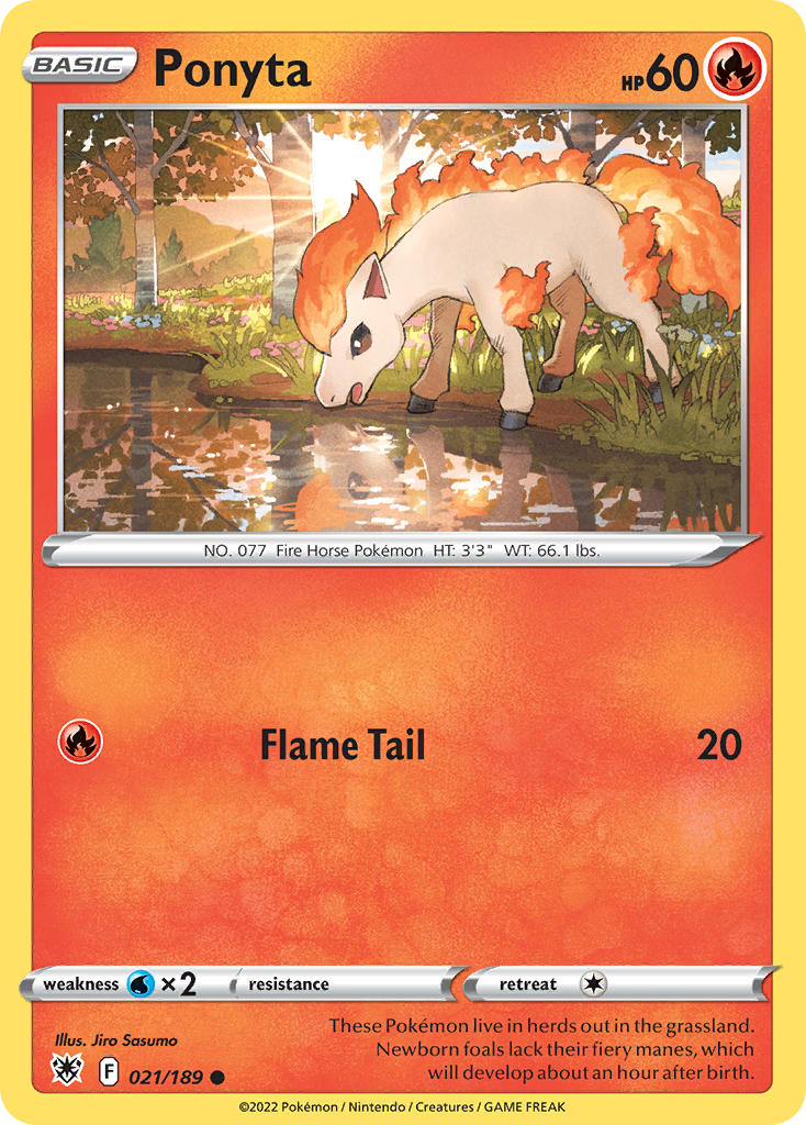 Ponyta 21/189 Reverse Common