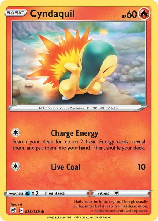 Cyndaquil 23/189 Common
