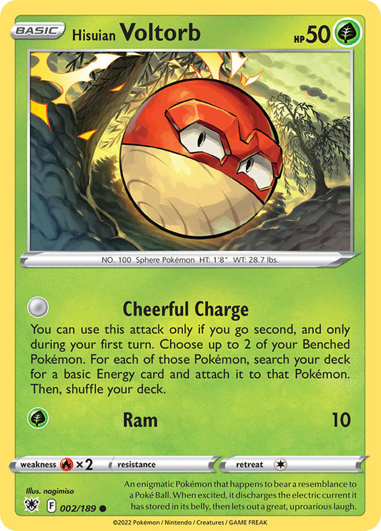 Hisuian Voltorb 2/189 Reverse Common