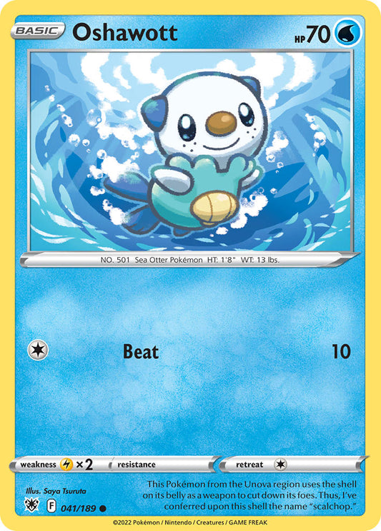 Oshawott 41/189 Reverse Common
