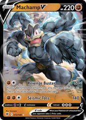 Machamp V 072/189 Holo Rare V