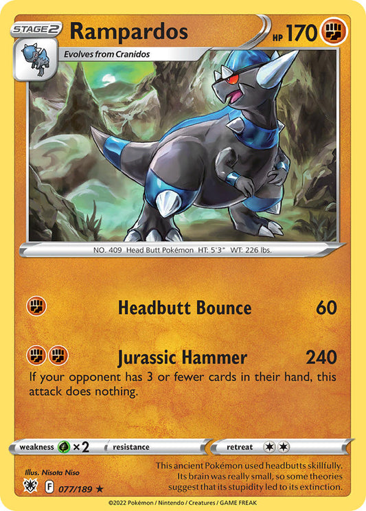 Rampardos 77/189 Reverse Rare