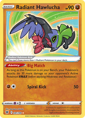 Radiant Hawlucha 081/189 Holo Rare Radiant