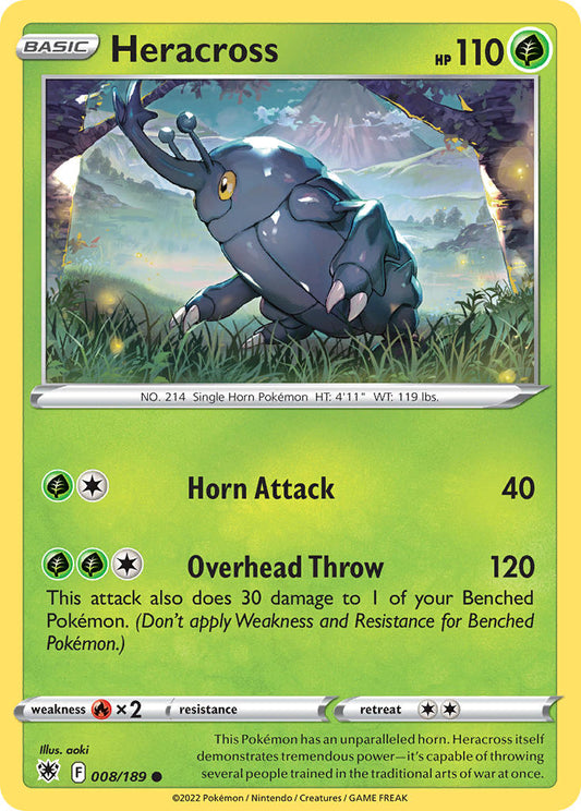 Heracross 8/189 Reverse Common