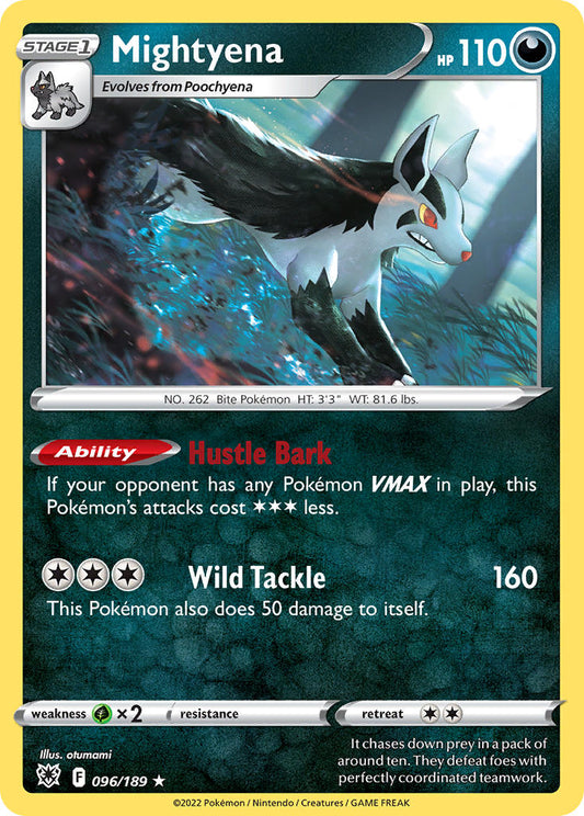 Mightyena 96/189 Non-Holo Rare
