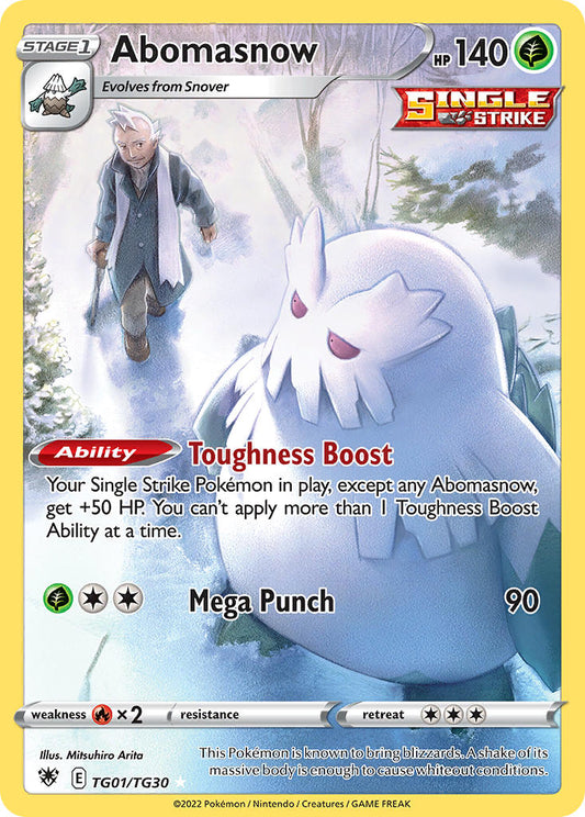 Abomasnow TG01/TG30 Holo Rare