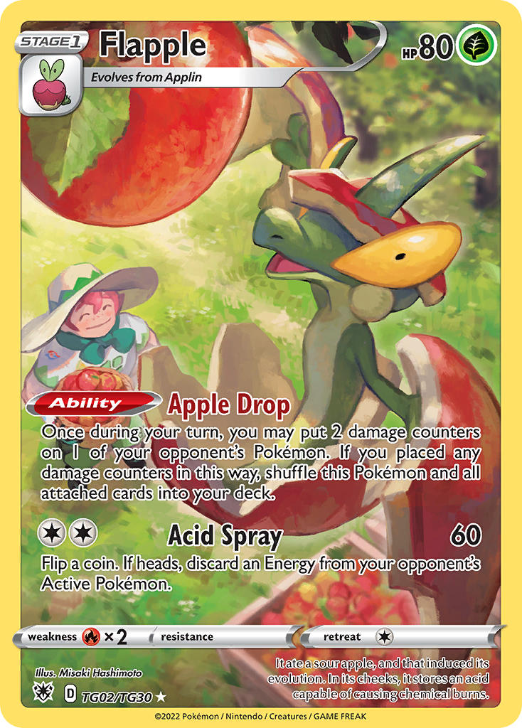 Flapple TG02/TG30 Holo Rare