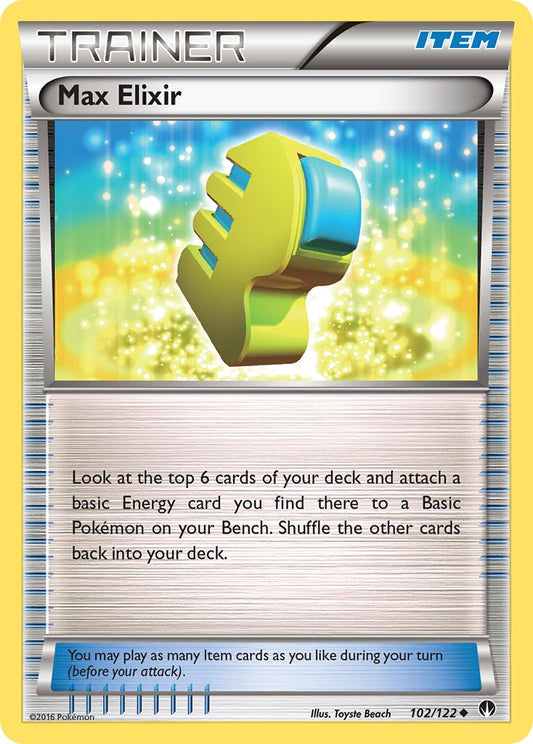 Max Elixir 102/122 Reverse Uncommon - MissingNo.