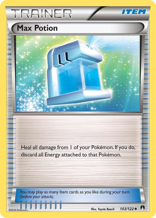 Max Potion 103/122 Reverse Uncommon - MissingNo.
