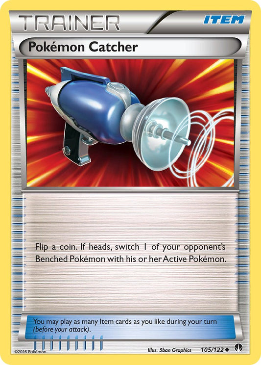 Pokémon Catcher 105/122 Reverse Uncommon - MissingNo.