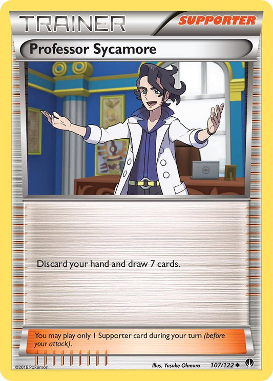 Professor Sycamore 107/122 Reverse Uncommon - MissingNo.