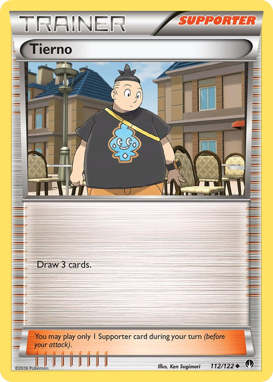Tierno 112/122 Reverse Uncommon - MissingNo.