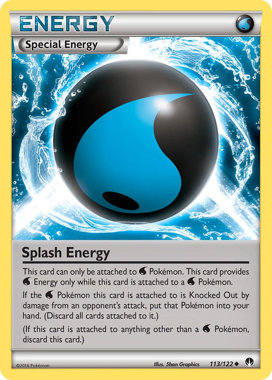 Splash Energy 113/122 Reverse Uncommon - MissingNo.