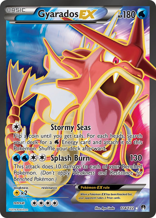 Gyarados EX 114/122 Holo Ultra Rare EX - MissingNo.
