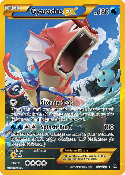 Gyarados EX 123/122 Holo Secret Rare EX - MissingNo.