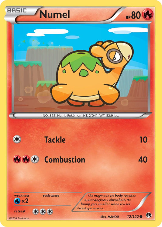 Numel 12/122 Reverse Common - MissingNo.