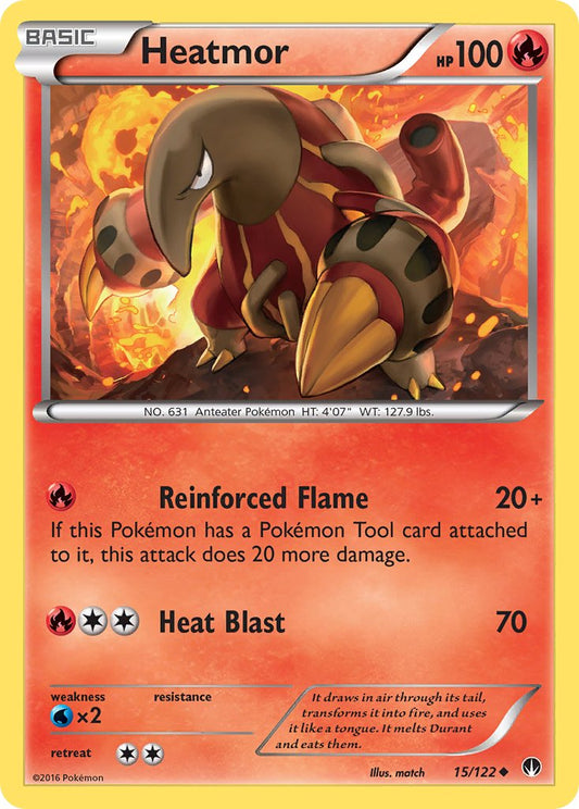 Heatmor 15/122 Reverse Uncommon - MissingNo.