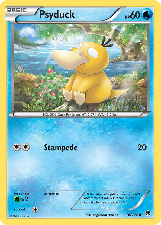 Psyduck 16/122 Reverse Common - MissingNo.