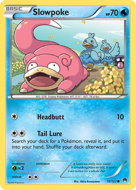 Slowpoke 19/122 Reverse Common - MissingNo.