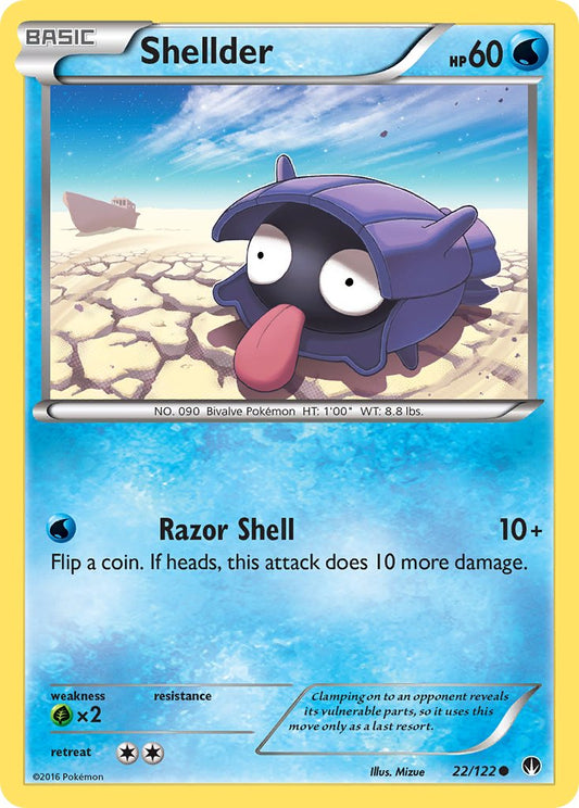 Shellder 22/122 Common - MissingNo.