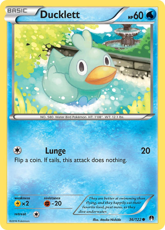 Ducklett 36/122 Reverse Common - MissingNo.