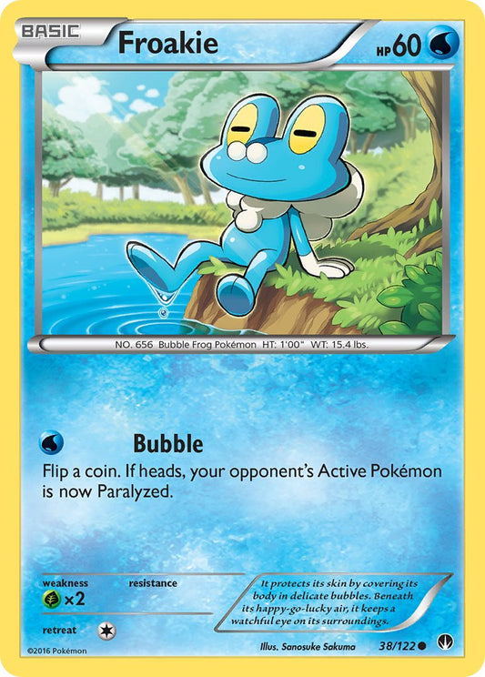 Froakie 38/122 Reverse Common - MissingNo.