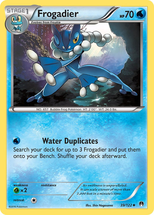 Frogadier 39/122 Reverse Uncommon - MissingNo.