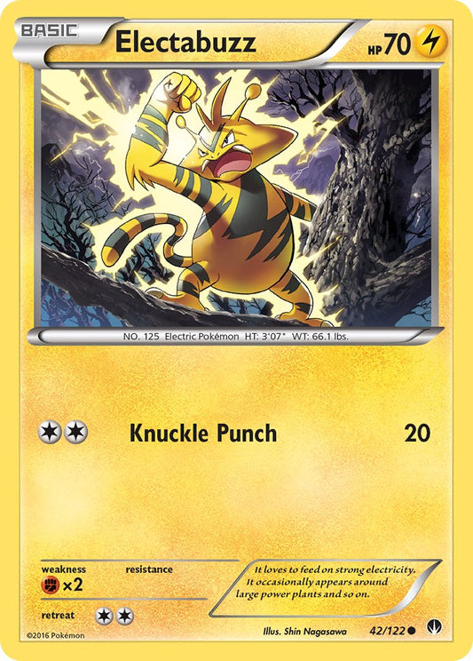 Electabuzz 42/122 Reverse Common - MissingNo.