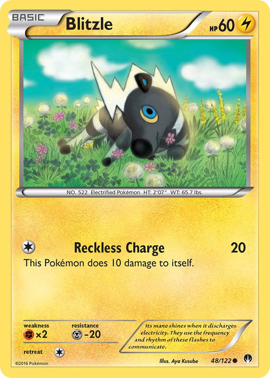 Blitzle 48/122 Common - MissingNo.