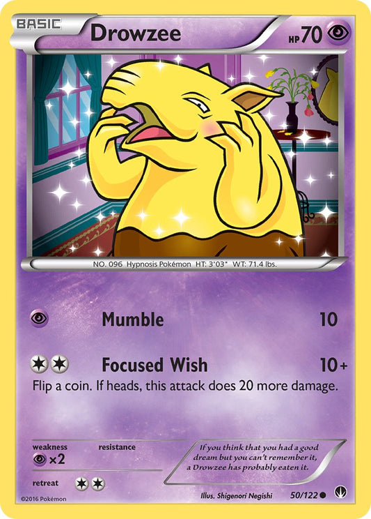 Drowzee 50/122 Reverse Common - MissingNo.