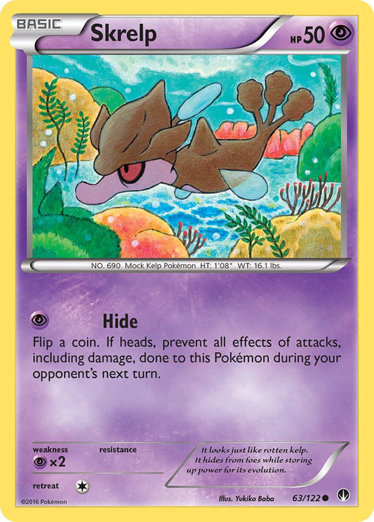 Skrelp 63/122 Common - MissingNo.
