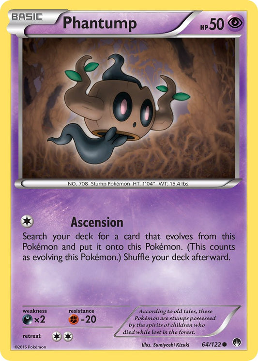 Phantump 64/122 Reverse Common - MissingNo.