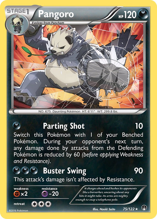 Pangoro 75/122 Non-Holo Rare - MissingNo.