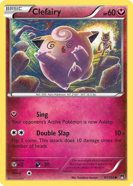 Clefairy 81/122 Reverse Common - MissingNo.