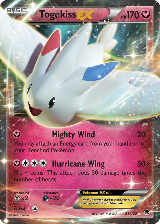 Togekiss EX 83/122 Holo Rare EX - MissingNo.