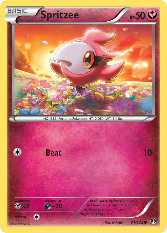 Spritzee 84/122 Reverse Common - MissingNo.