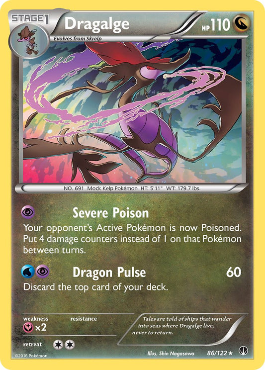 Dragalge 86/122 Holo Rare - MissingNo.