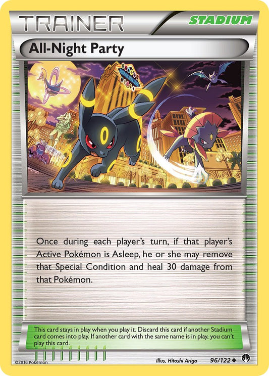 All-Night Party 96/122 Reverse Uncommon - MissingNo.